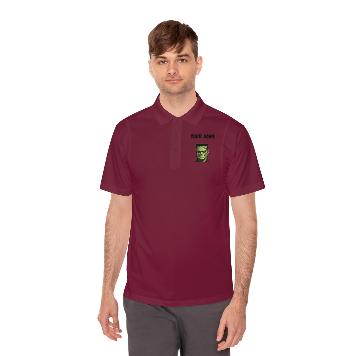 Frankenstein Customs Monster Sound Polo — Personalized Men’s Sport Shirt