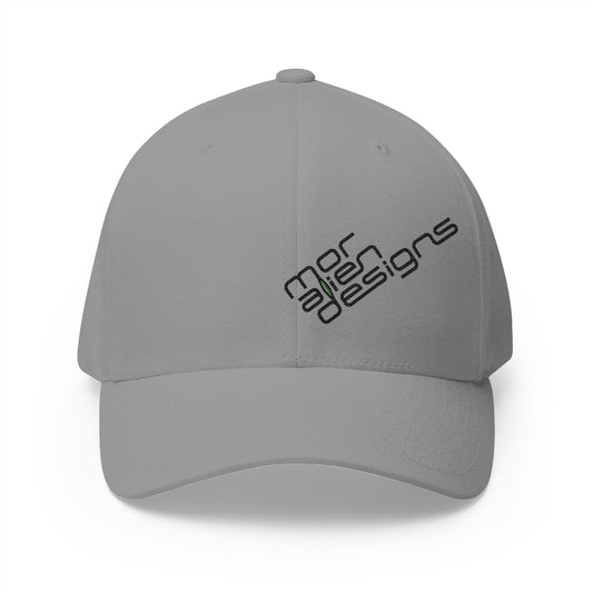 Embroidered Oak Tree Baseball Cap — Minimal Logo Closed-Back Hat