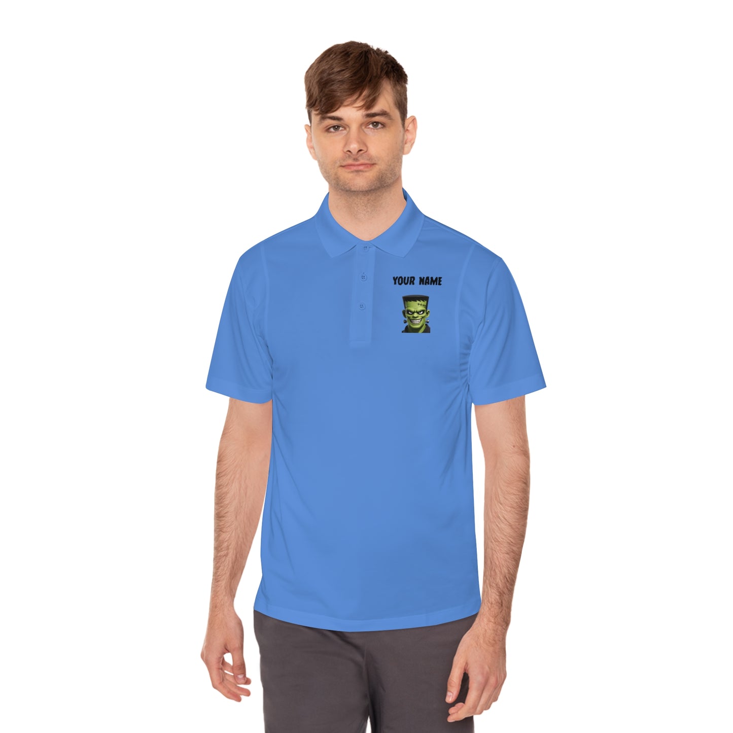 Frankenstein Customs Monster Sound Polo — Personalized Men’s Sport Shirt