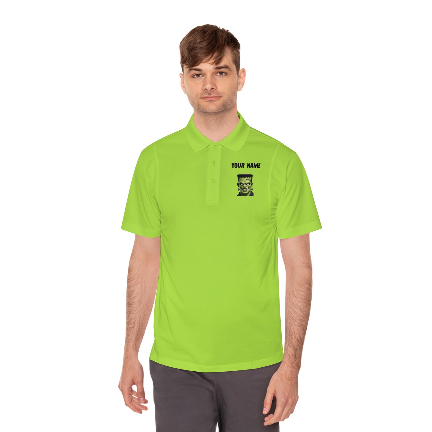 Frankenstein Customs Monster Sound Polo — Personalized Men’s Sport Shirt