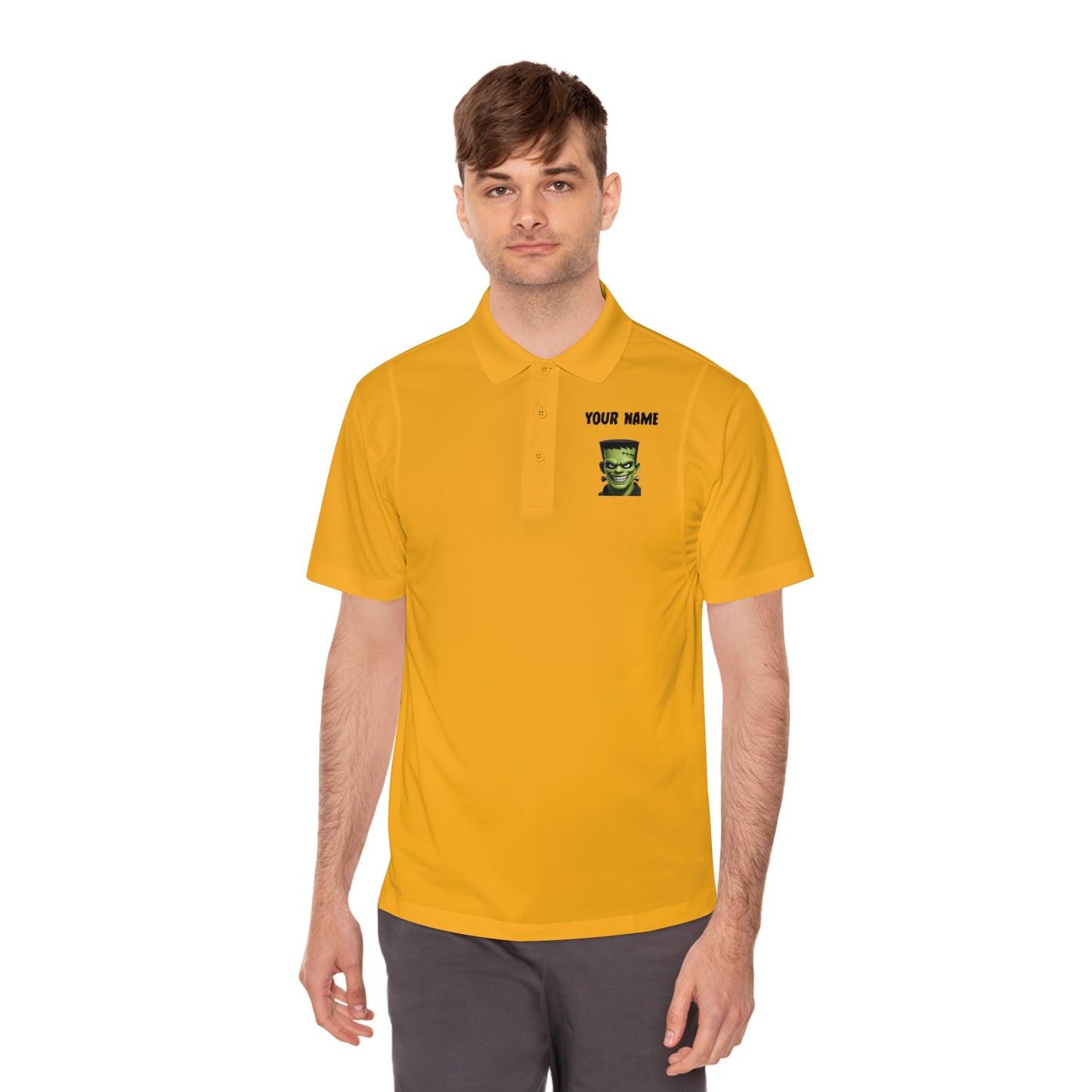 Frankenstein Customs Monster Sound Polo — Personalized Men’s Sport Shirt