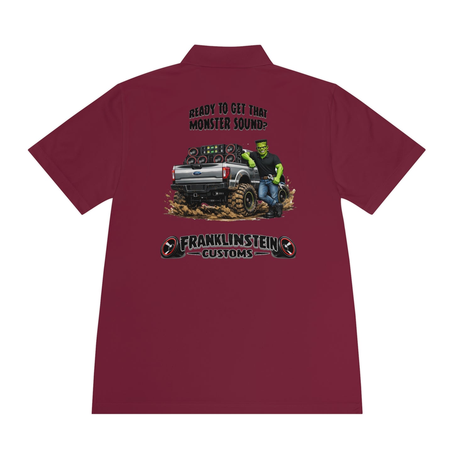 Frankenstein Customs Monster Sound Polo — Personalized Men’s Sport Shirt