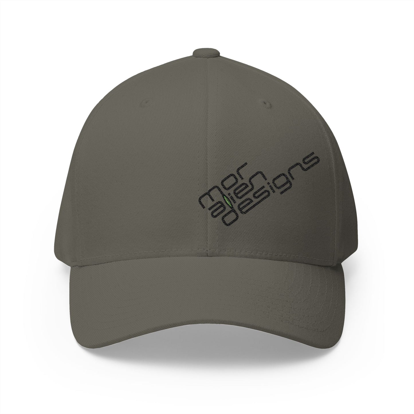 Embroidered Oak Tree Baseball Cap — Minimal Logo Closed-Back Hat