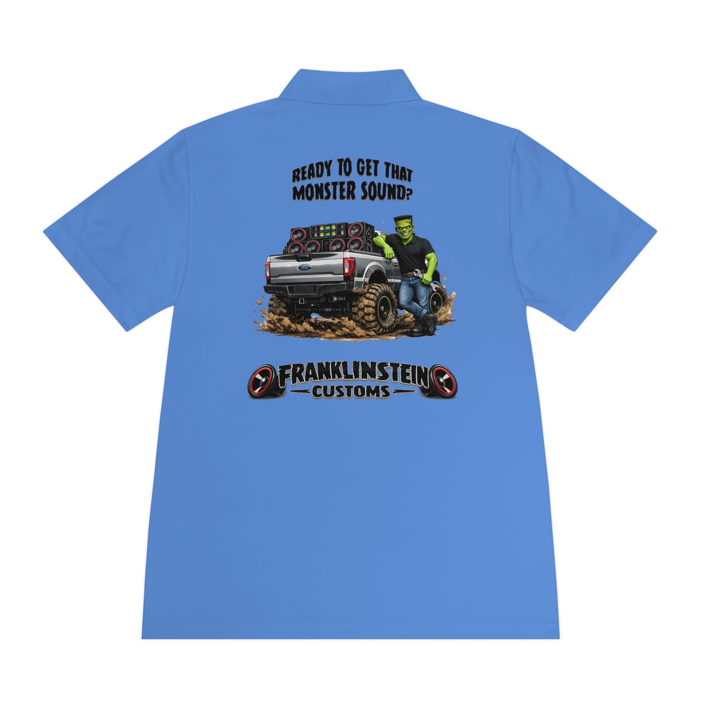 Frankenstein Customs Monster Sound Polo — Personalized Men’s Sport Shirt