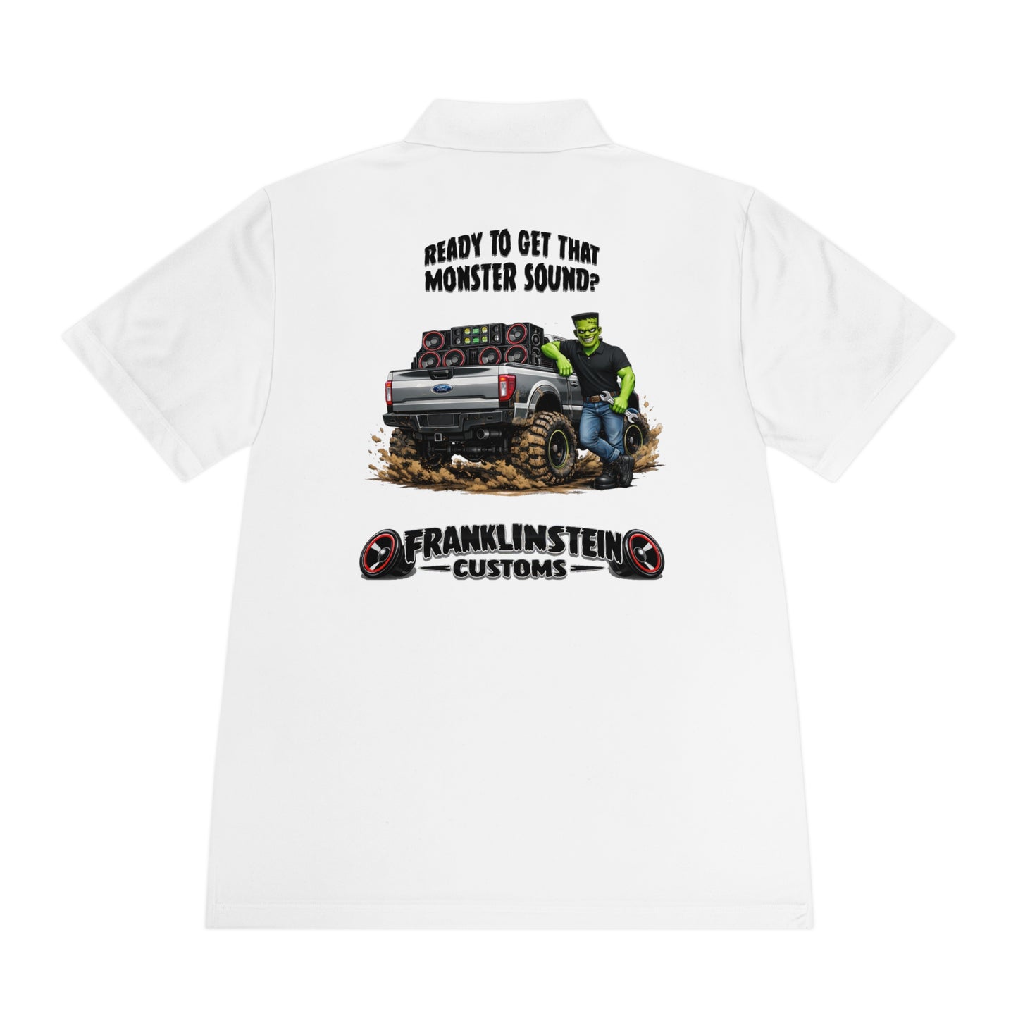 Frankenstein Customs Monster Sound Polo — Personalized Men’s Sport Shirt