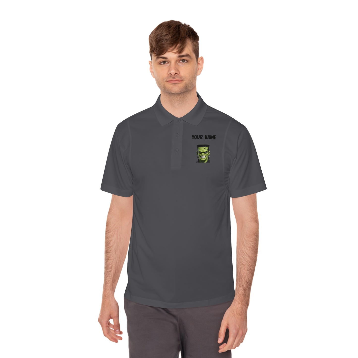 Frankenstein Customs Monster Sound Polo — Personalized Men’s Sport Shirt