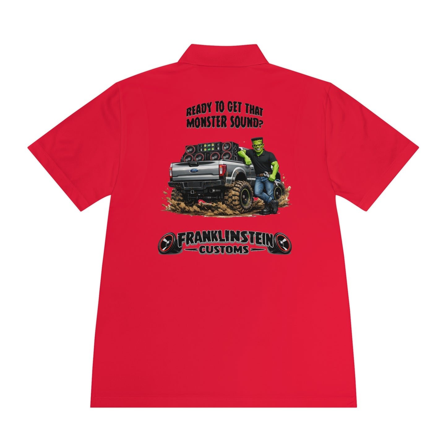 Frankenstein Customs Monster Sound Polo — Personalized Men’s Sport Shirt