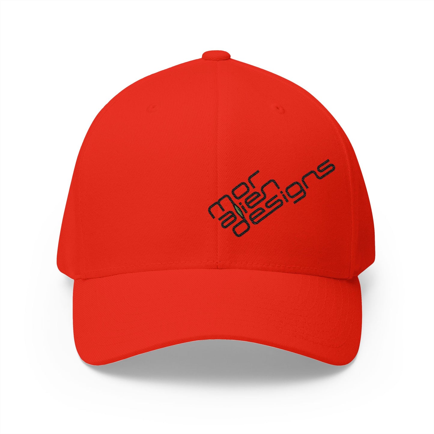 Embroidered Oak Tree Baseball Cap — Minimal Logo Closed-Back Hat
