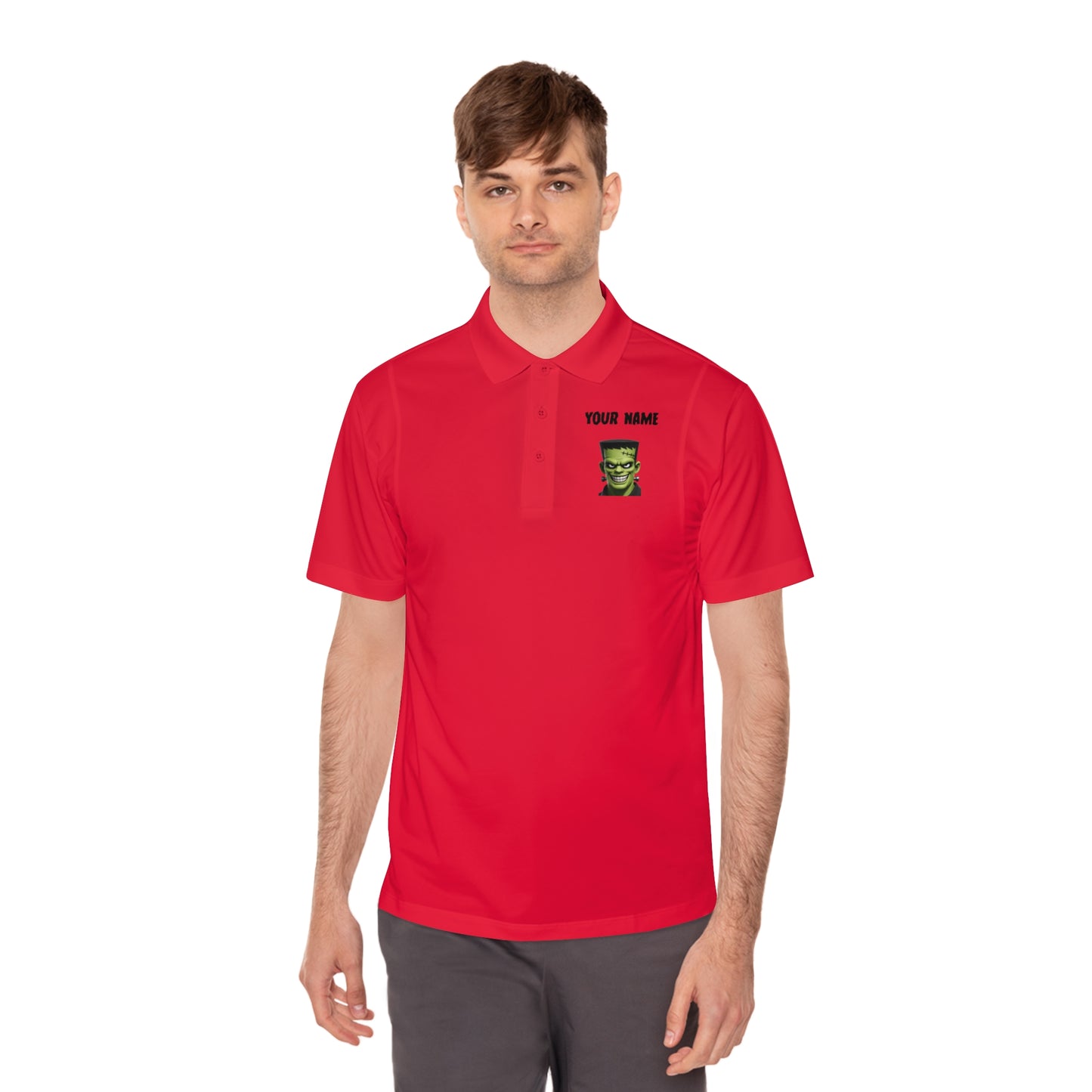 Frankenstein Customs Monster Sound Polo — Personalized Men’s Sport Shirt
