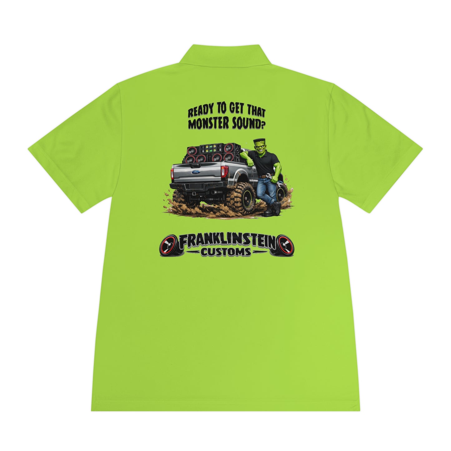 Frankenstein Customs Monster Sound Polo — Personalized Men’s Sport Shirt