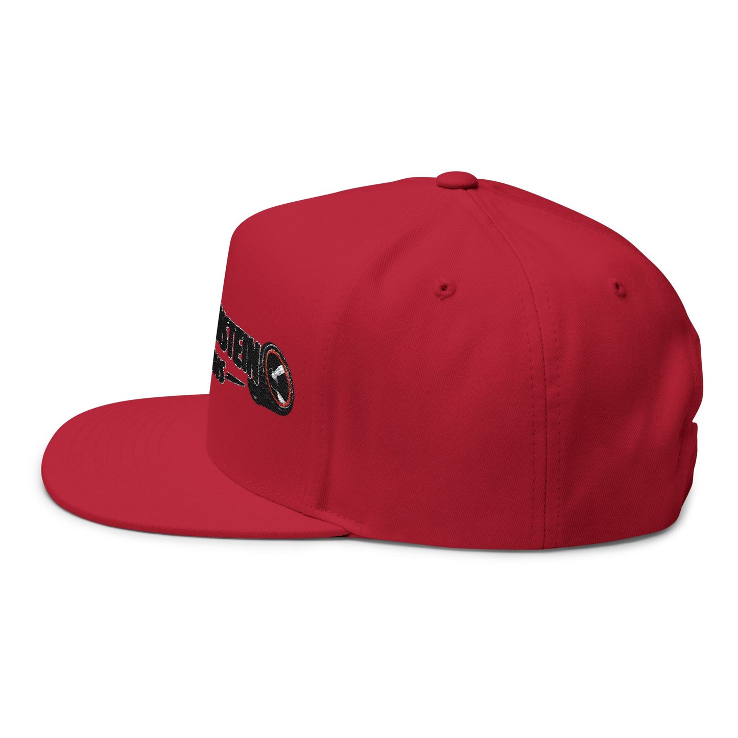 Franklinstein Customs Embroidered Flat Bill Cap