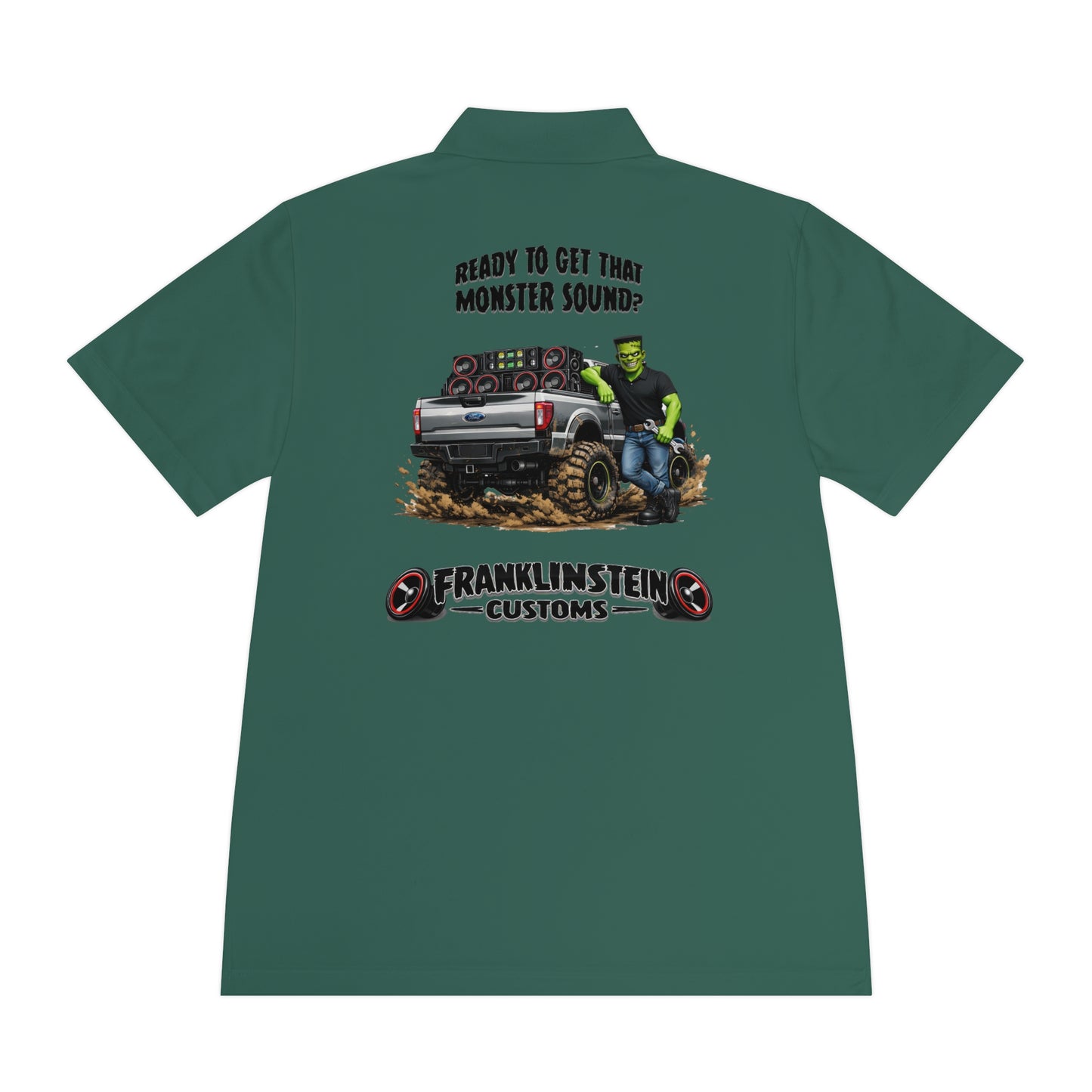 Frankenstein Customs Monster Sound Polo — Personalized Men’s Sport Shirt