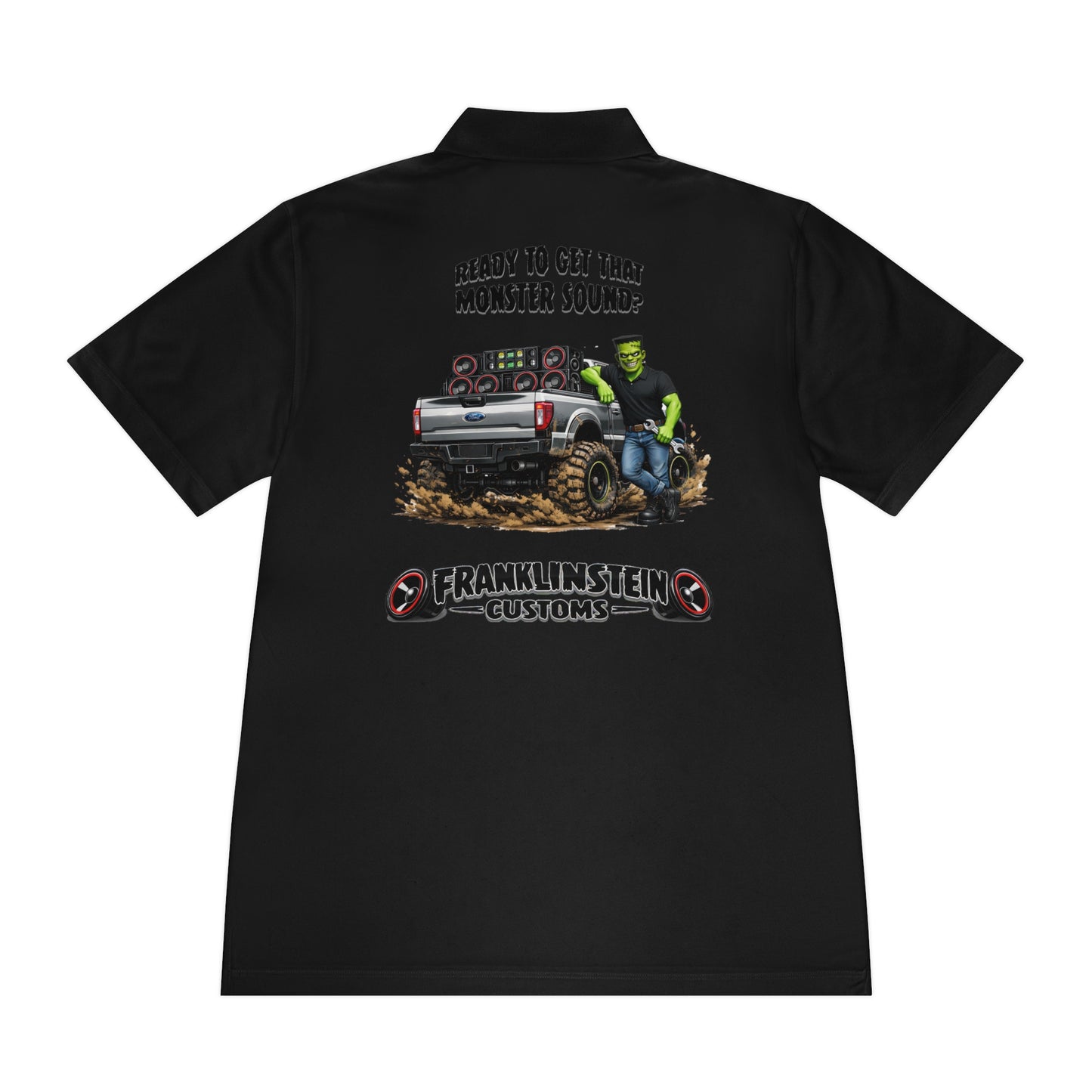 Frankenstein Customs Monster Sound Polo — Personalized Men’s Sport Shirt