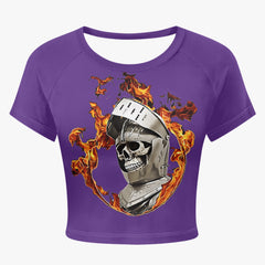 753. Women's Fitted Crop Top Tee