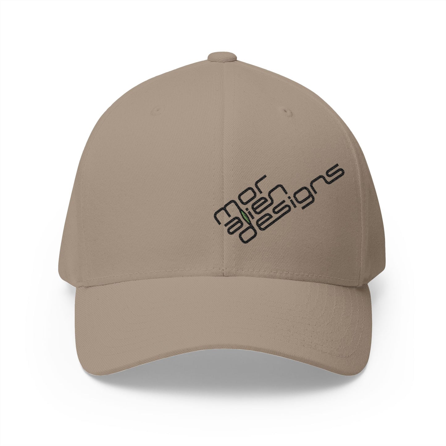 Embroidered Oak Tree Baseball Cap — Minimal Logo Closed-Back Hat