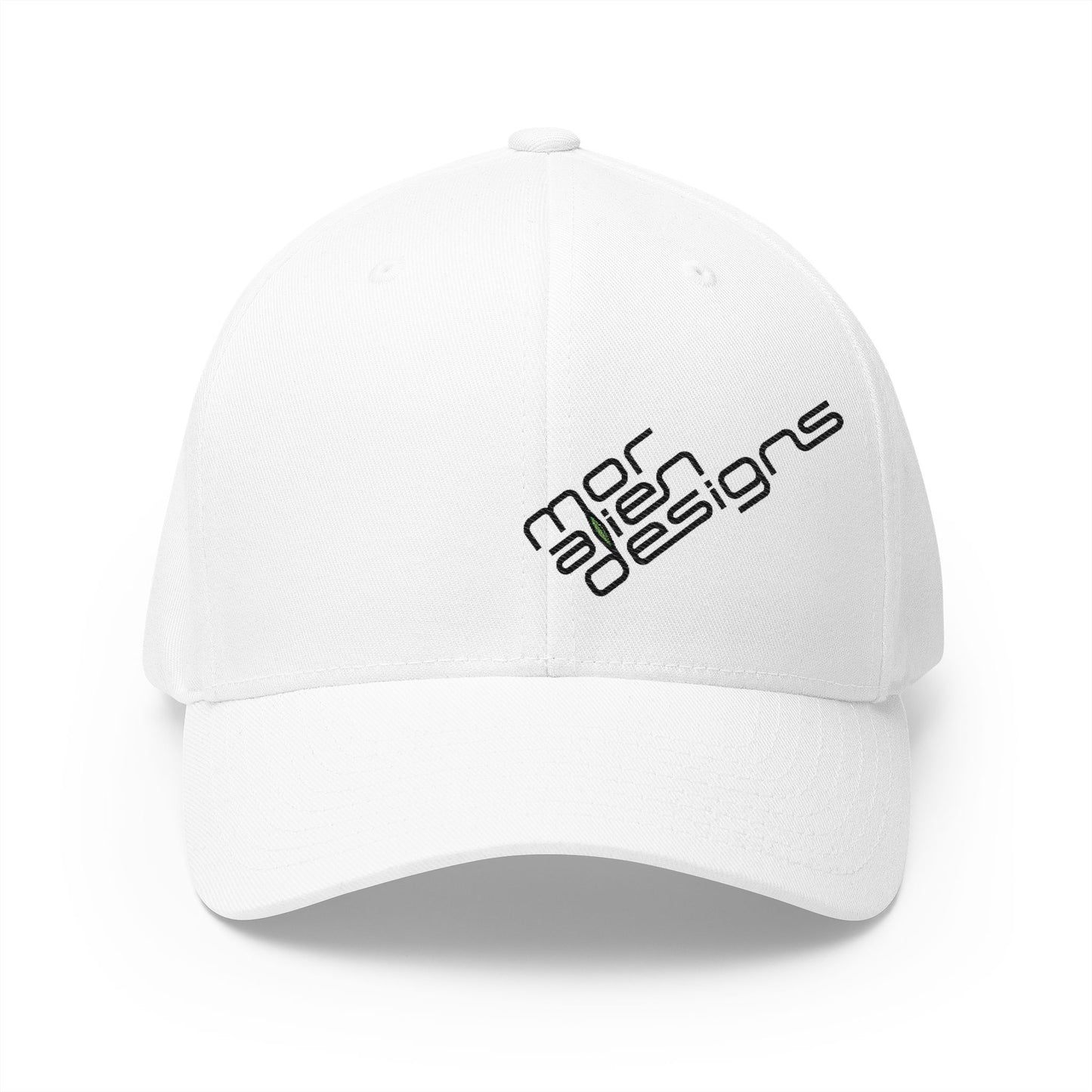 Embroidered Oak Tree Baseball Cap — Minimal Logo Closed-Back Hat