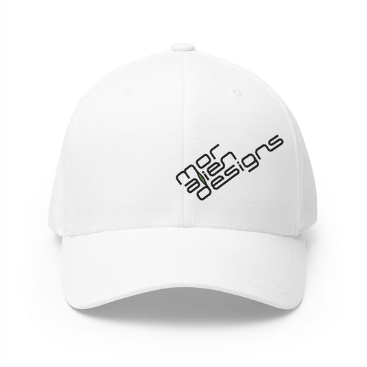 Embroidered Oak Tree Baseball Cap — Minimal Logo Closed-Back Hat