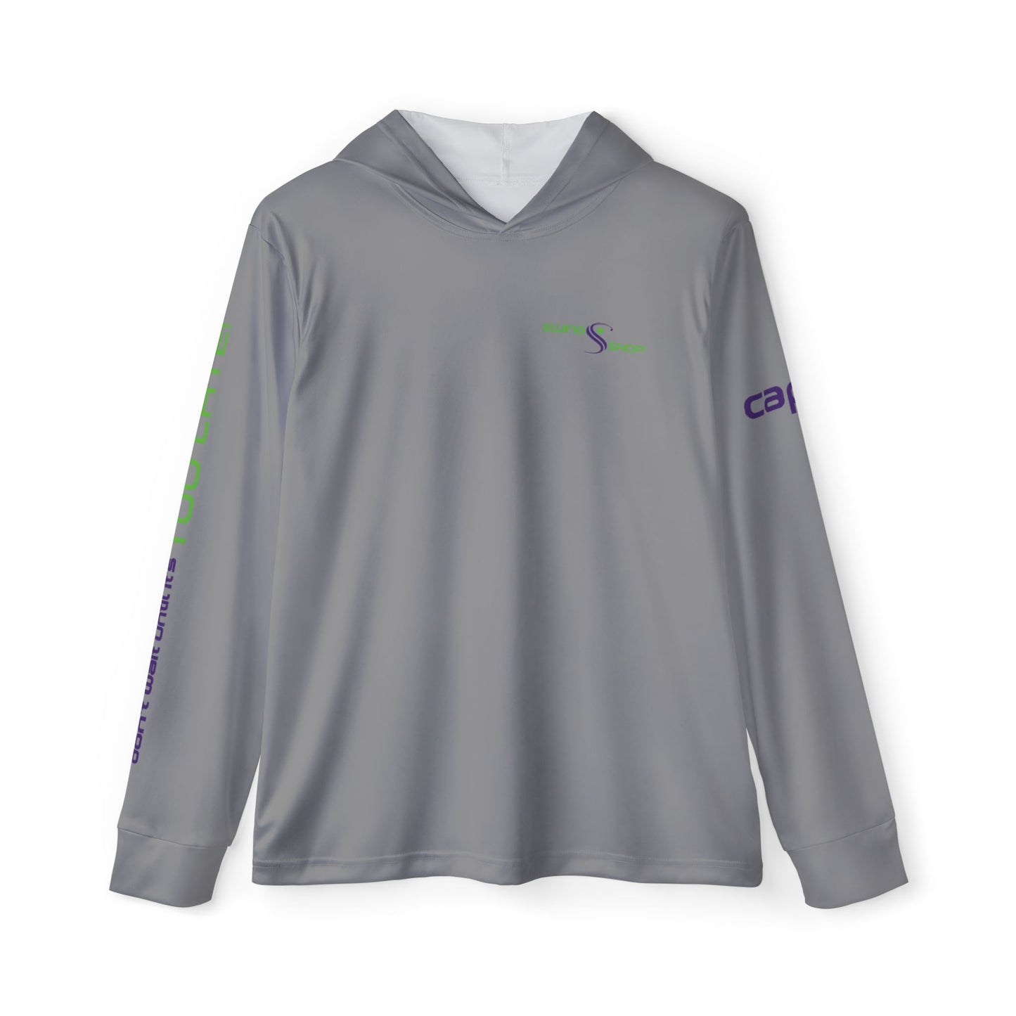 Copy of Skull Beanie Hoodie — Men's Lightweight Sports Warmup Hoodie with Beard Skull Graphic