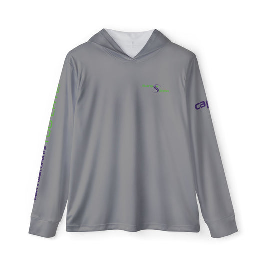 Copy of Skull Beanie Hoodie — Men's Lightweight Sports Warmup Hoodie with Beard Skull Graphic