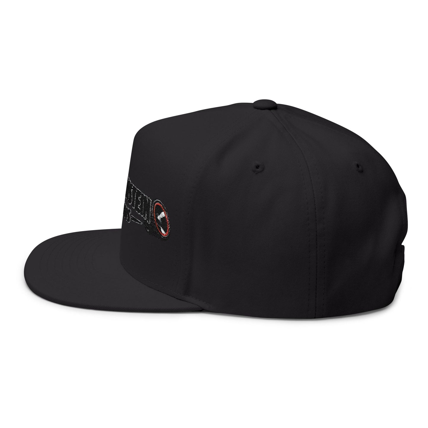 Franklinstein Customs Embroidered Flat Bill Cap