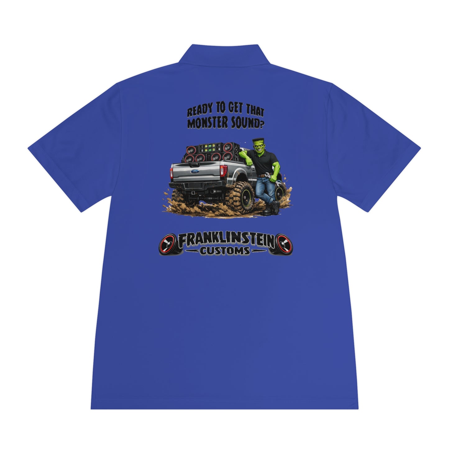 Frankenstein Customs Monster Sound Polo — Personalized Men’s Sport Shirt