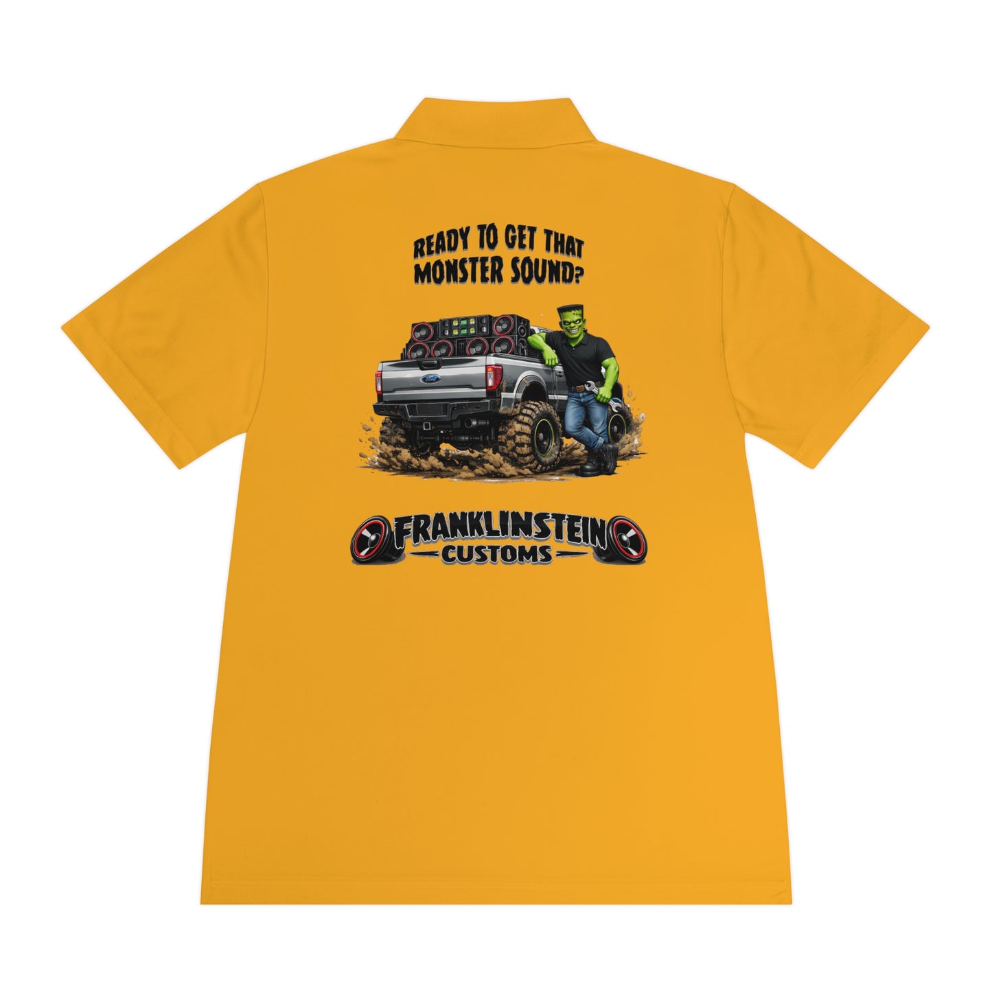 Frankenstein Customs Monster Sound Polo — Personalized Men’s Sport Shirt