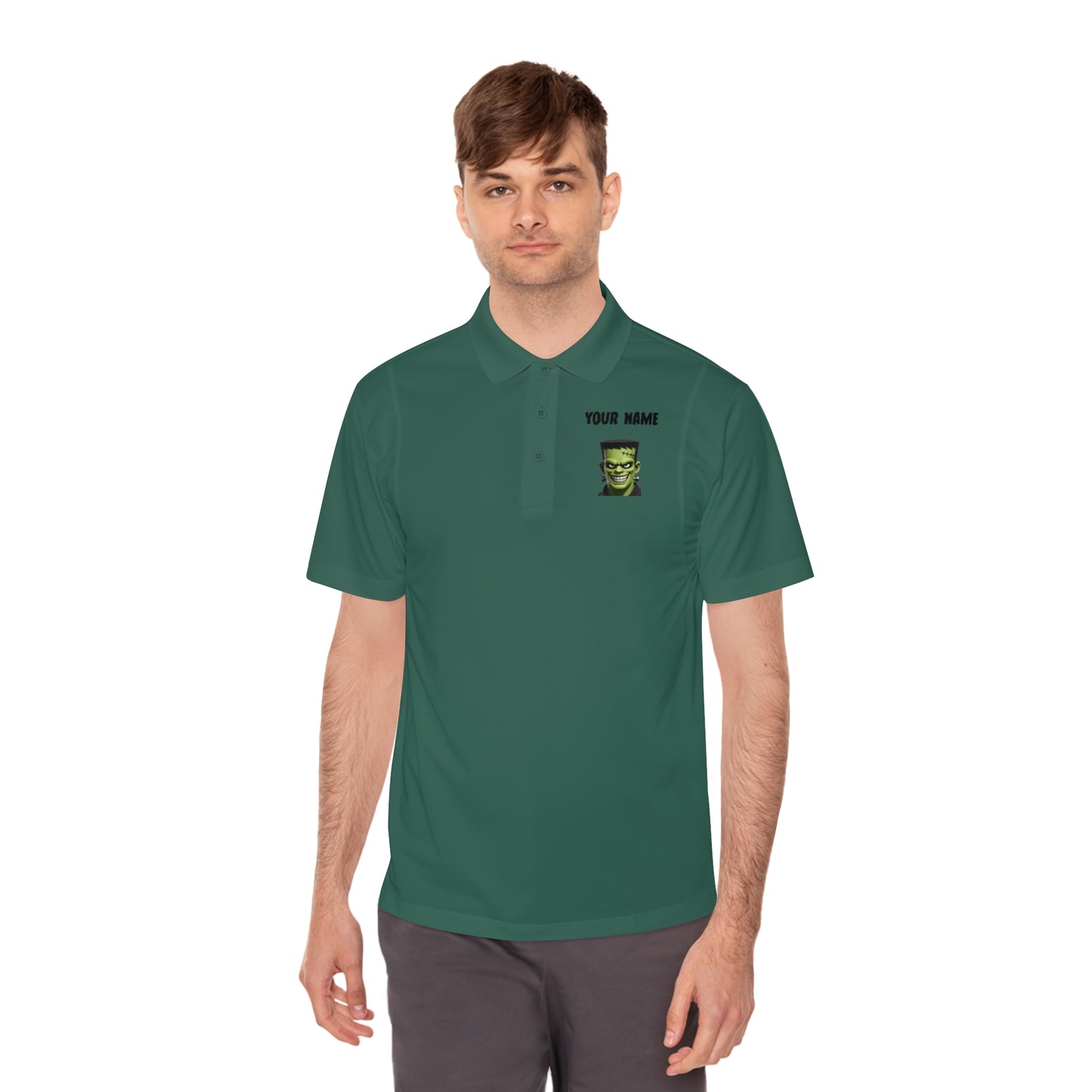 Frankenstein Customs Monster Sound Polo — Personalized Men’s Sport Shirt