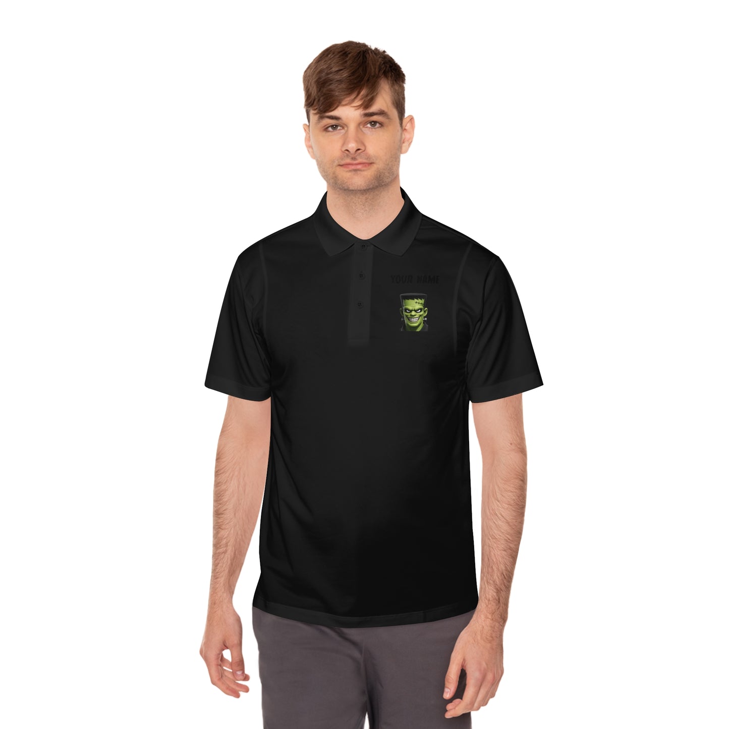 Frankenstein Customs Monster Sound Polo — Personalized Men’s Sport Shirt