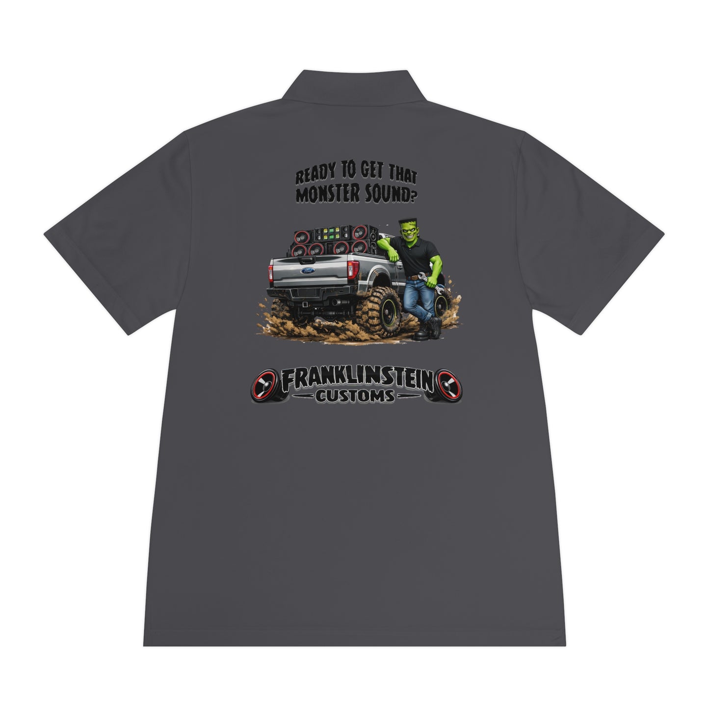 Frankenstein Customs Monster Sound Polo — Personalized Men’s Sport Shirt