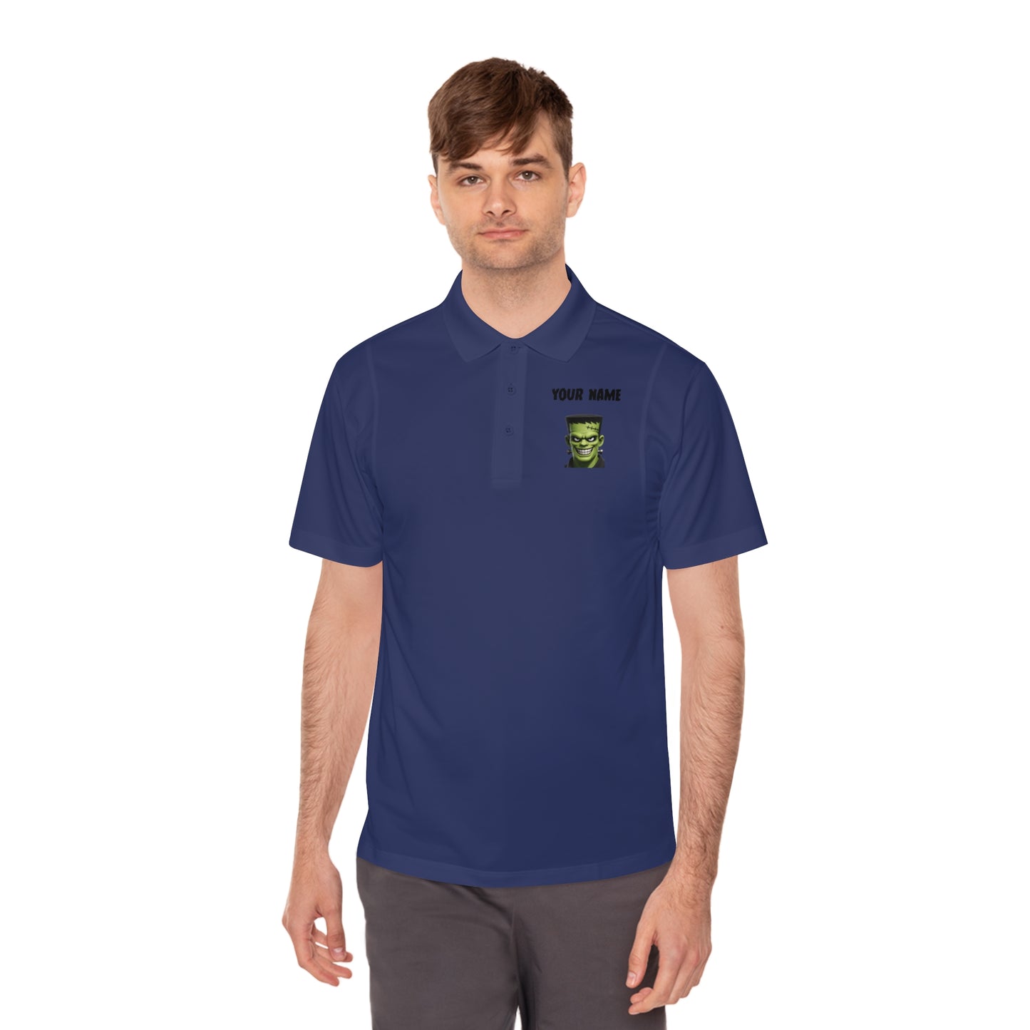 Frankenstein Customs Monster Sound Polo — Personalized Men’s Sport Shirt