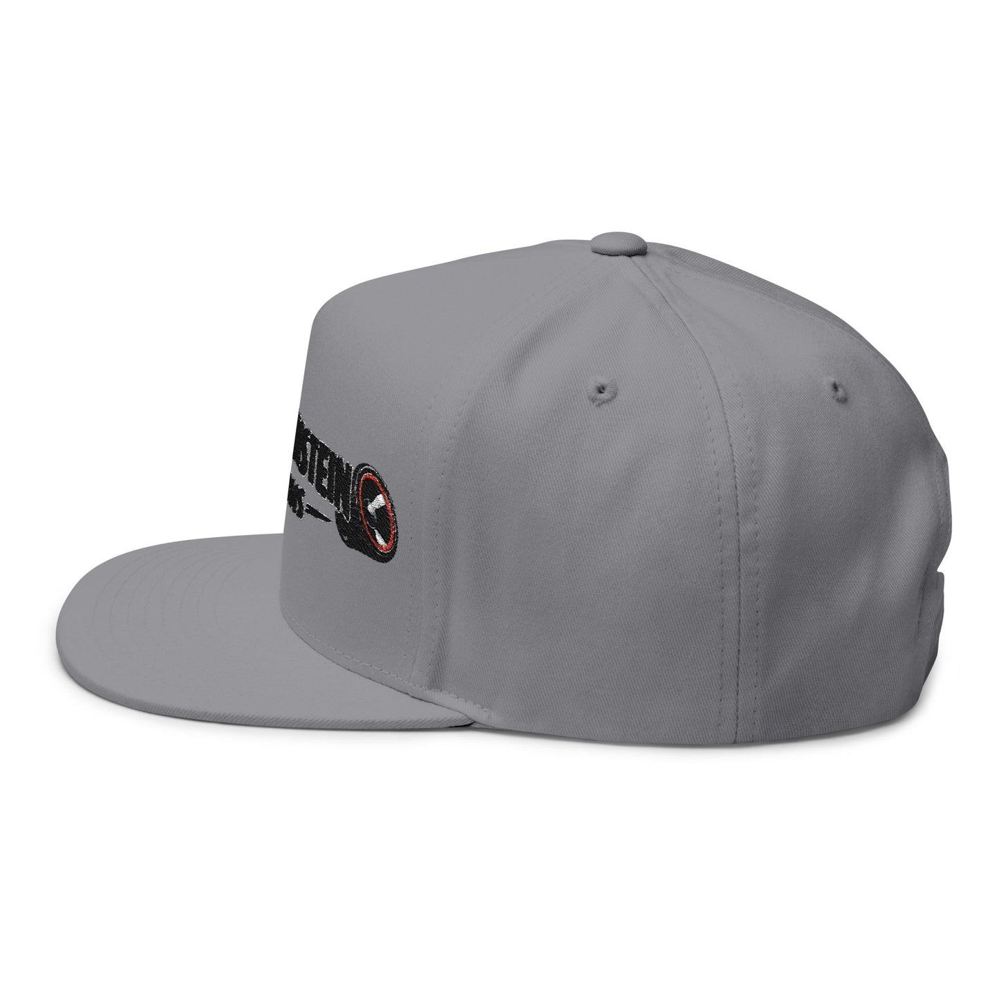 Franklinstein Customs Embroidered Flat Bill Cap