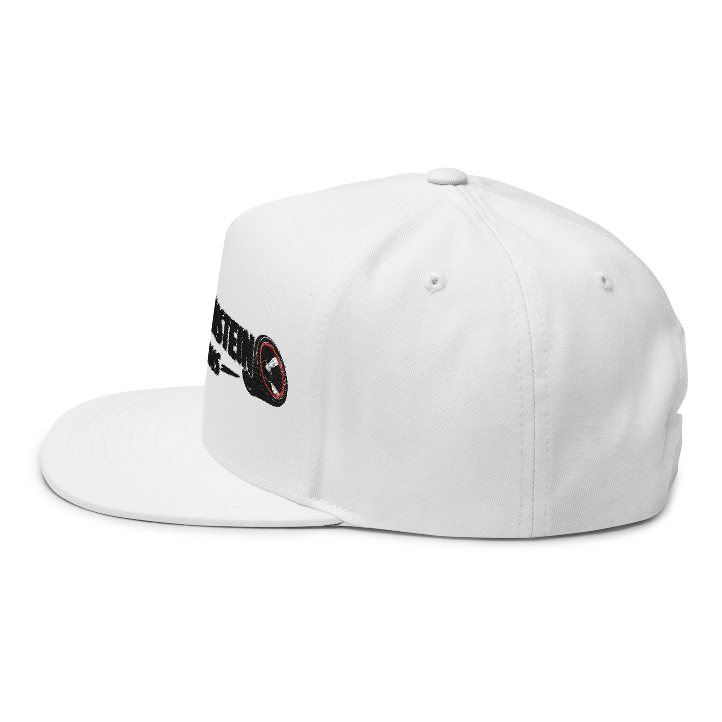 Franklinstein Customs Embroidered Flat Bill Cap