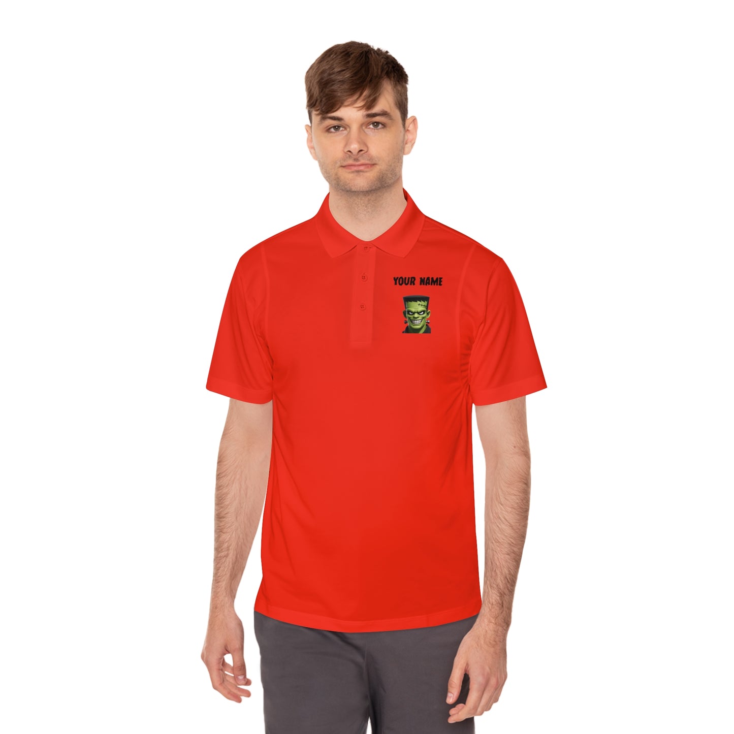 Frankenstein Customs Monster Sound Polo — Personalized Men’s Sport Shirt