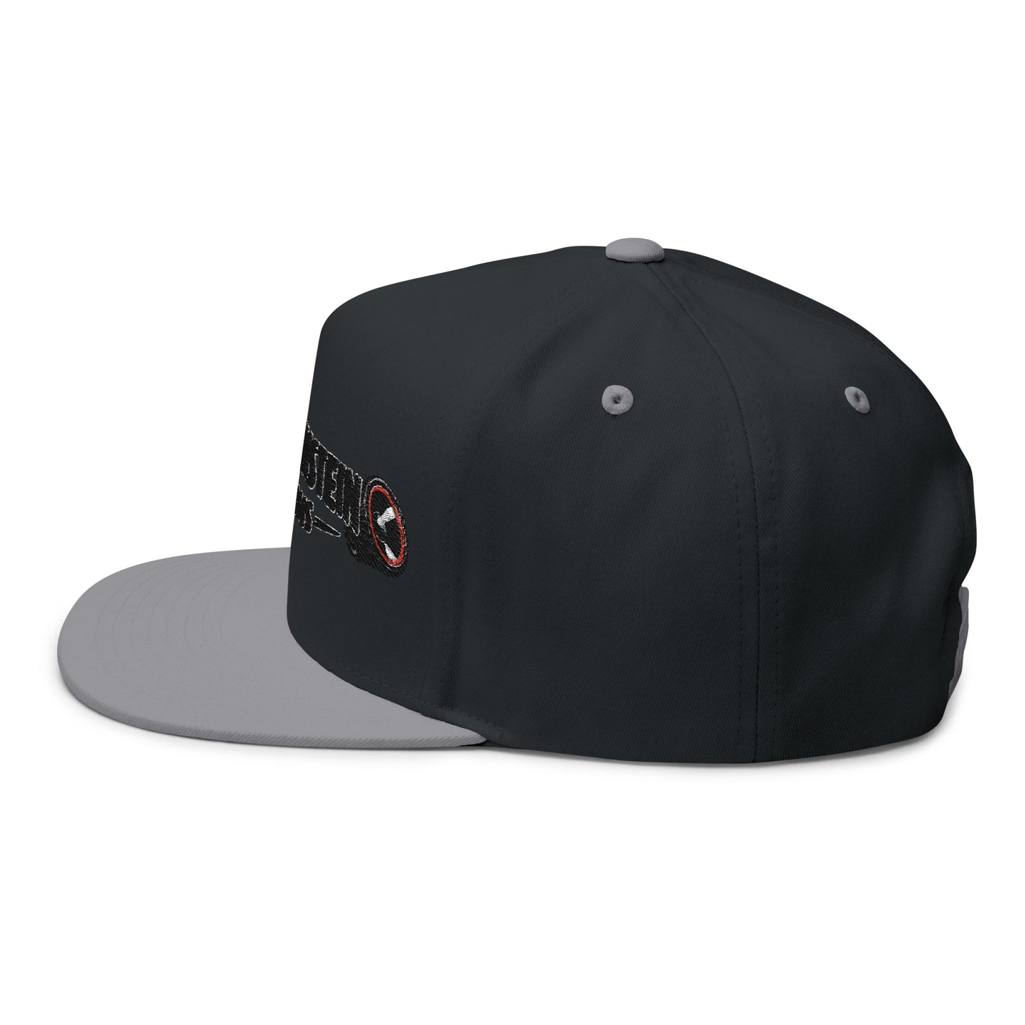 Franklinstein Customs Embroidered Flat Bill Cap
