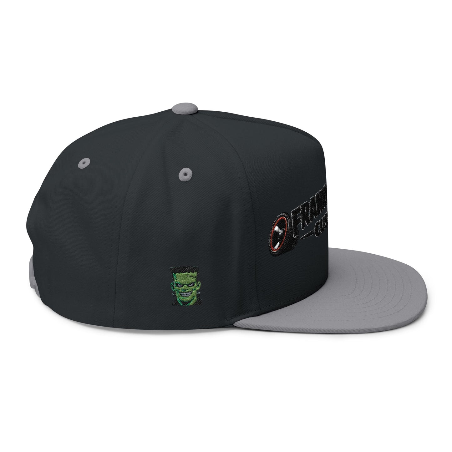 Franklinstein Customs Embroidered Flat Bill Cap