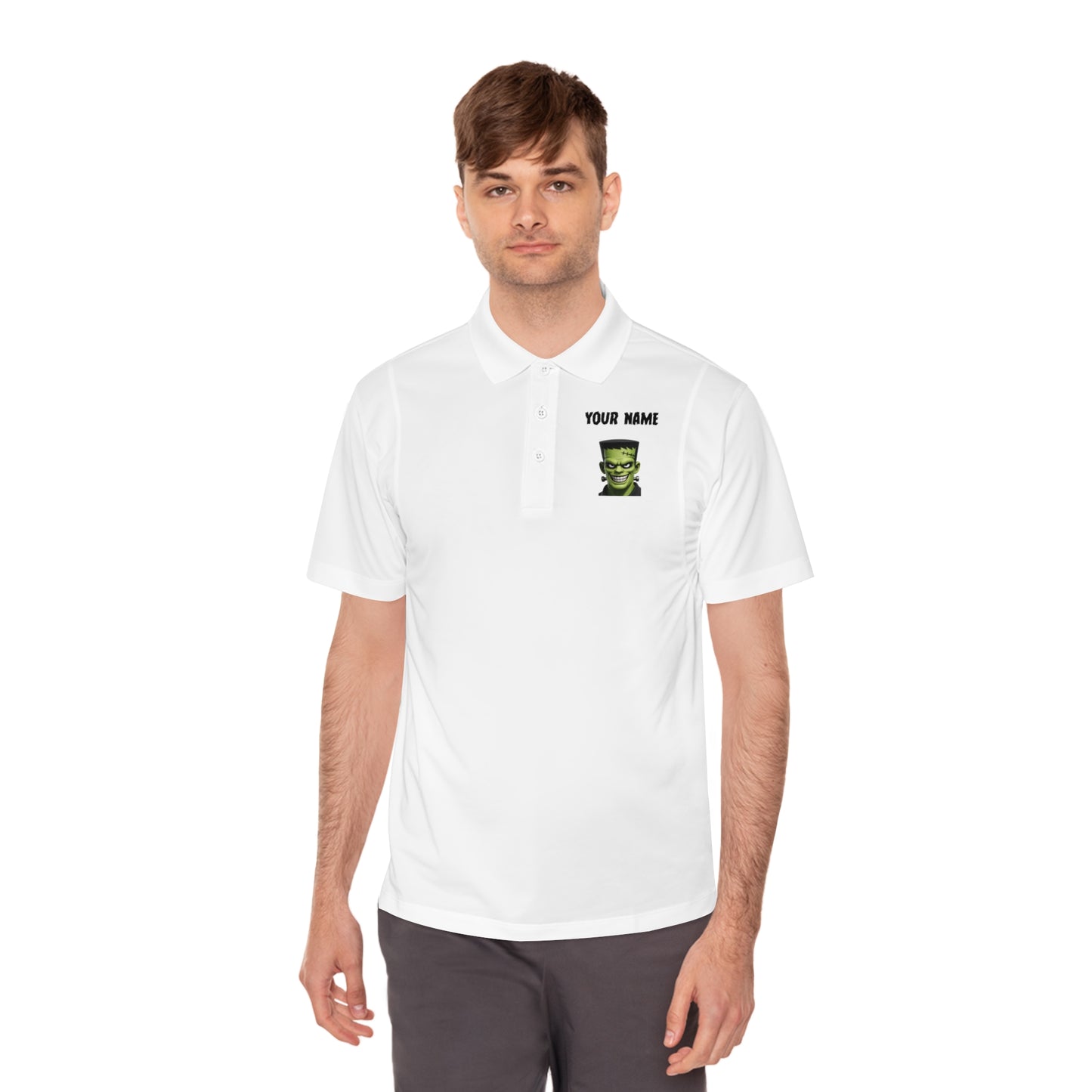 Frankenstein Customs Monster Sound Polo — Personalized Men’s Sport Shirt