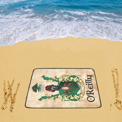 O'Reilly Coat of Arms beach mat Beach Mat 78"x 60"