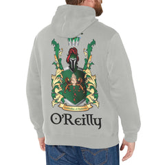 O'Reilly Coat of Arms Hoodie-gray Men's Fleece Hoodie