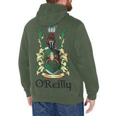O'Reilly Coat of Arms Hoodie dark green