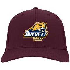 Averett golf primary stacked (1)-01 C813 Flex Fit Twill Baseball Cap