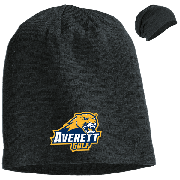 Averett golf primary stacked (1)-01 DT618 Slouch Beanie