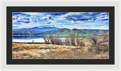 Cali Lake - Framed Print