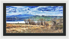 Cali Lake - Framed Print