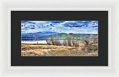 Cali Lake - Framed Print