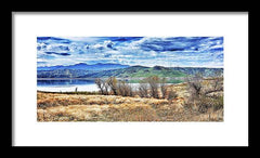Cali Lake - Framed Print