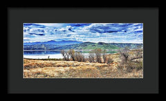 Cali Lake - Framed Print