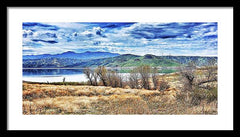 Cali Lake - Framed Print