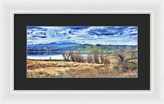 Cali Lake - Framed Print