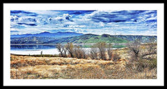 Cali Lake - Framed Print