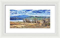 Cali Lake - Framed Print